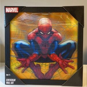 Marvel Spider-Man Lenticular Wall Art – 3D Motion Effect